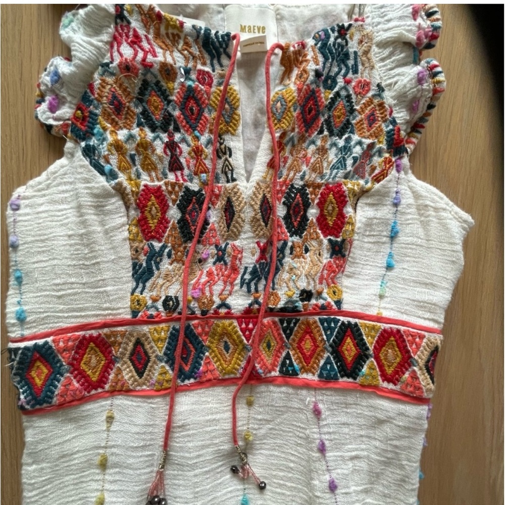 Anthropologie Maeve llama Dress NWT - Picture 10 of 11